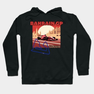 Bahrain Grand Prix, SAKHIR Circuit, Formula 1 Hoodie